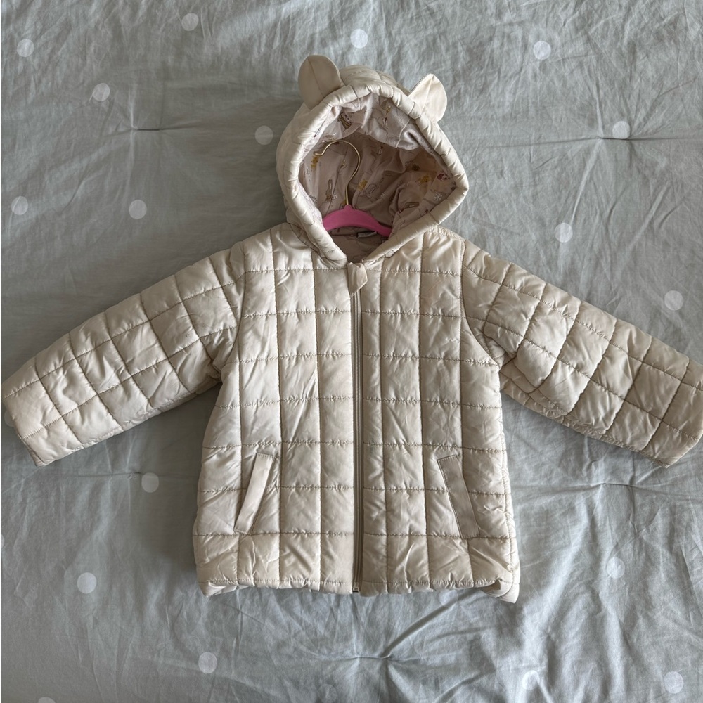 Clearance Bebek Girls Cream Jacket Size 5Years